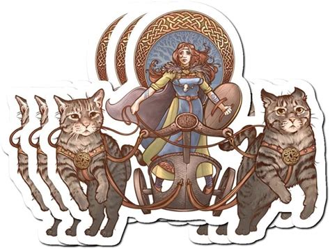 Freya or Freyja is the goddess of fertility, love and beauty, also known as the Great Mother. . Animals associated with freyja